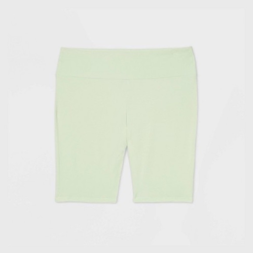 Neon Green Bike Shorts